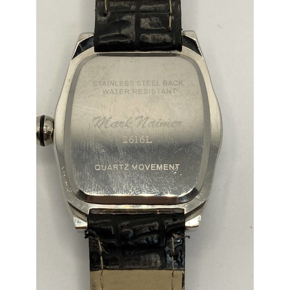 Mark Naimer Quartz Ladies Multi Task Wrist Watch Leather Band New Battery - Picture 9 of 9